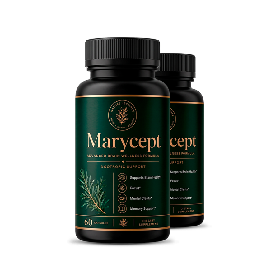 Marycept advanced brain wellness formula bottle